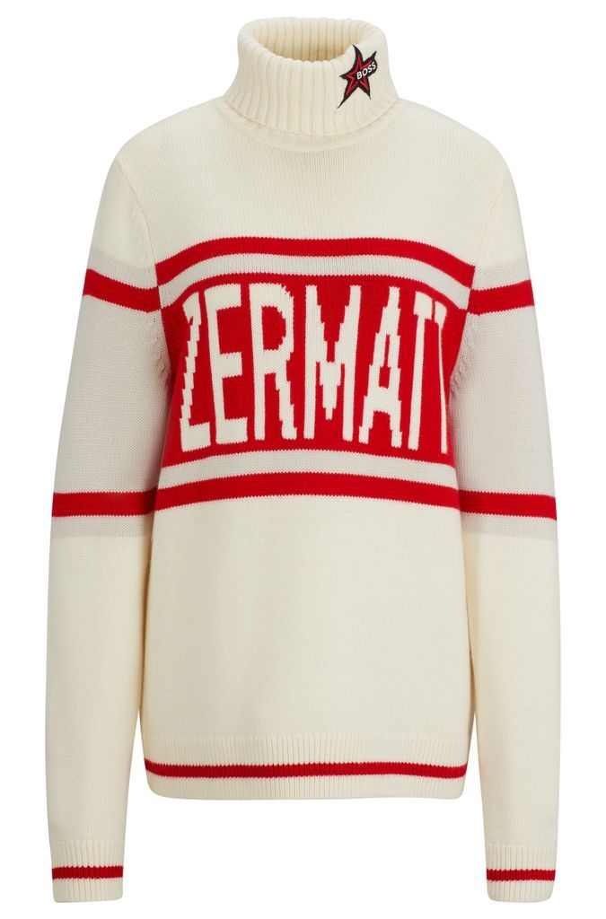 x Perfect Moment virgin-wool sweater with 'Zermatt' intarsia