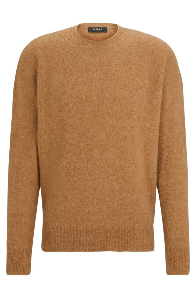 Relaxed-fit sweater in cashmere and silk