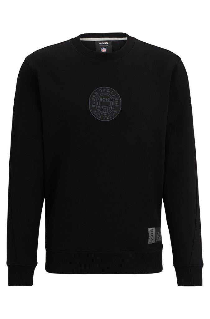 x NFL cotton-blend sweatshirt with metallic print