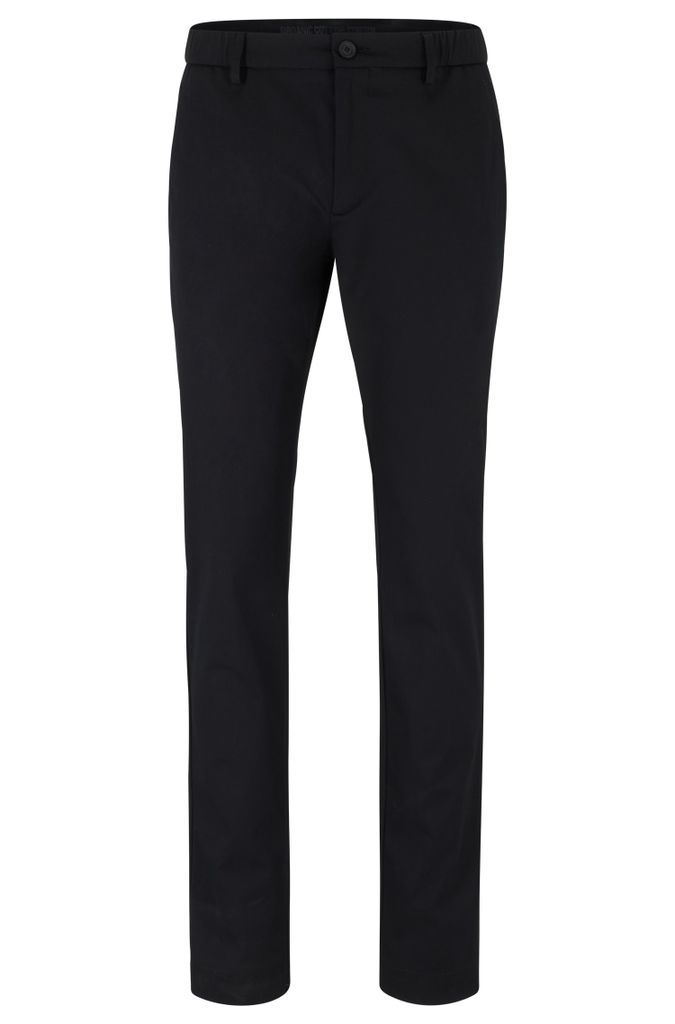 Slim-fit chinos in a cotton blend