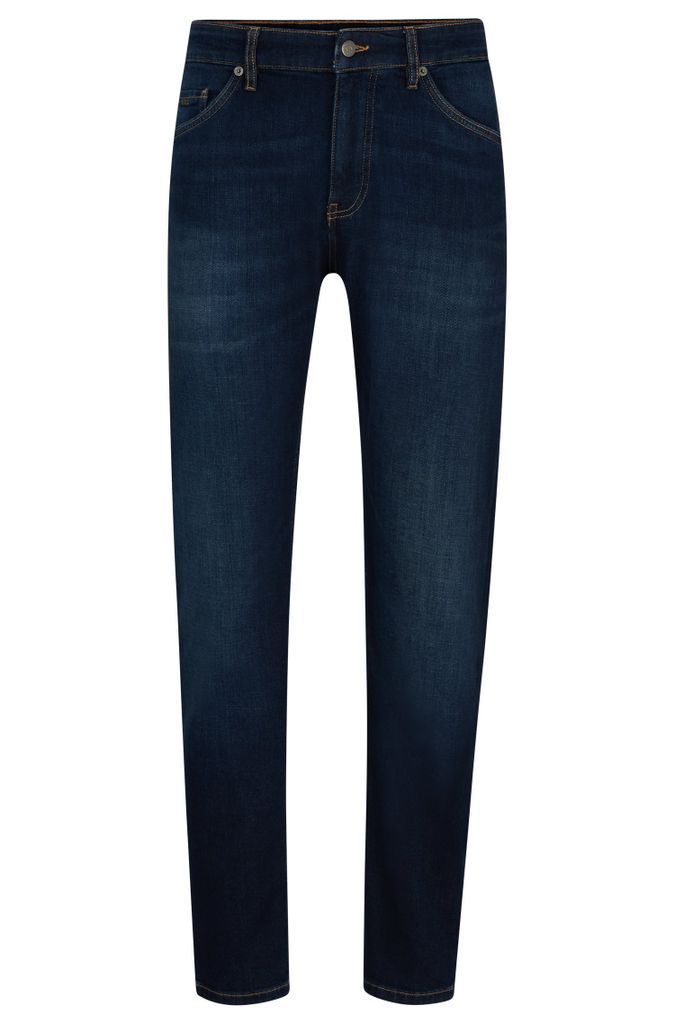 Tapered-fit jeans in super-soft Italian denim