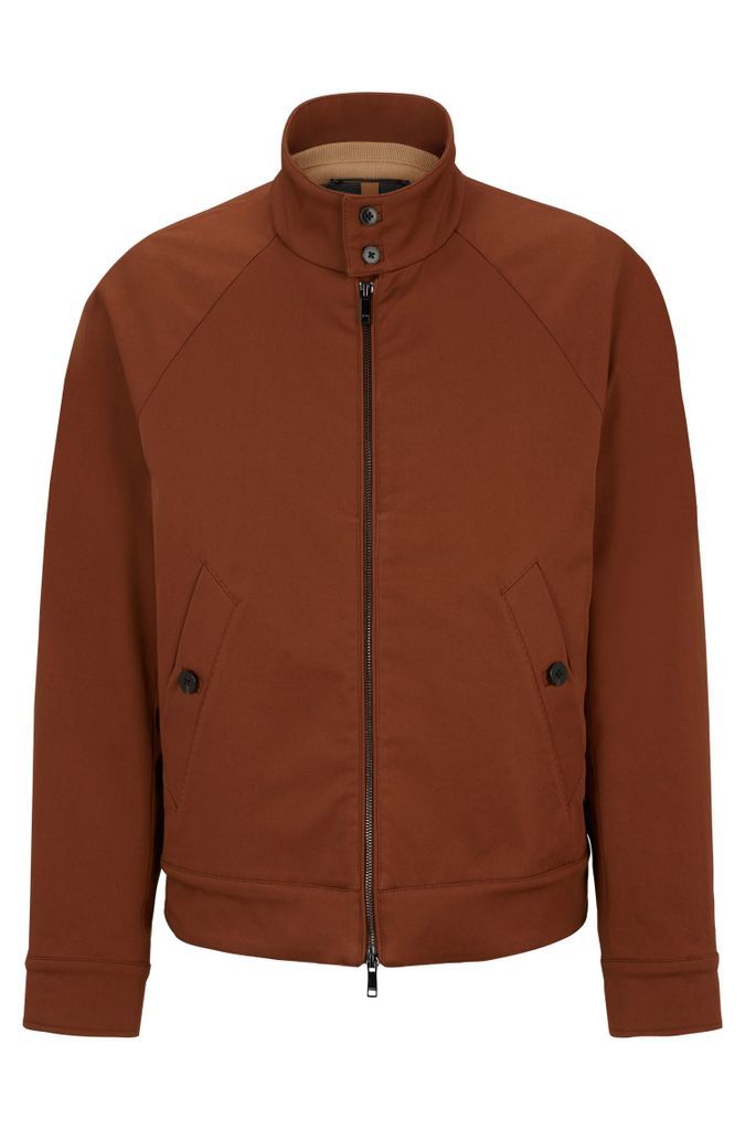 Regular-fit Harrington jacket with detachable inner gilet