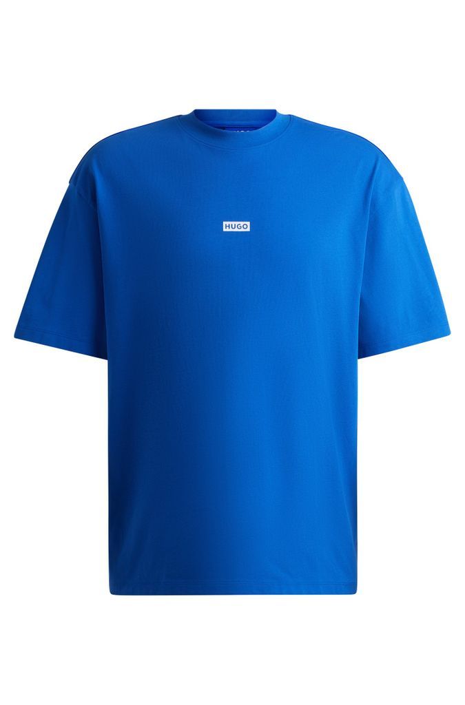 Cotton-jersey T-shirt with new-season logo story
