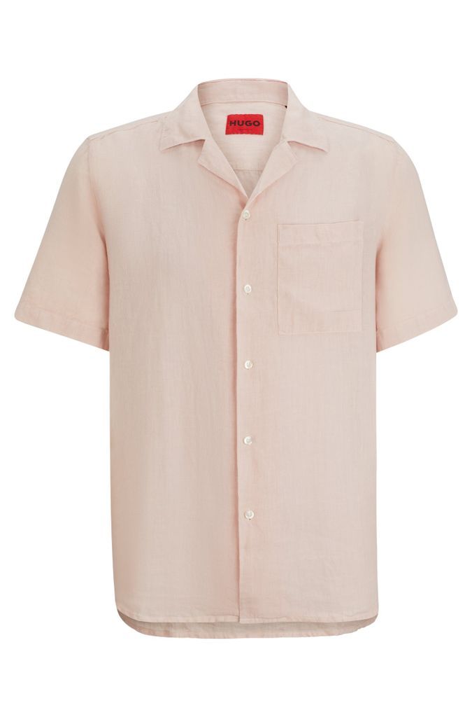 Relaxed-fit multi-occasional shirt in linen