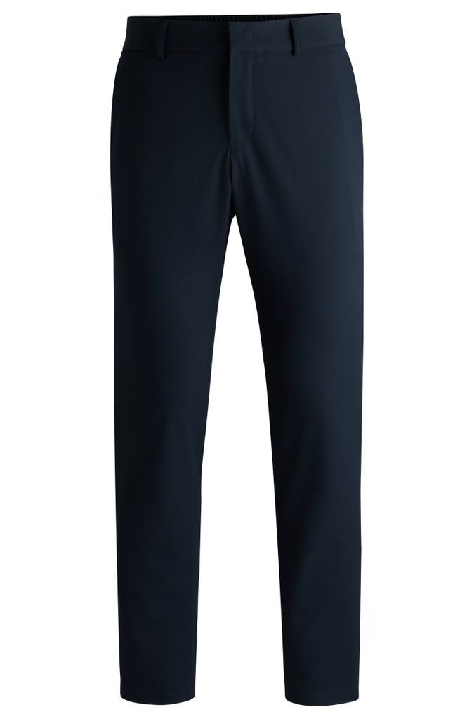 Slim-fit trousers in wrinkle-resistant performance-stretch fabric