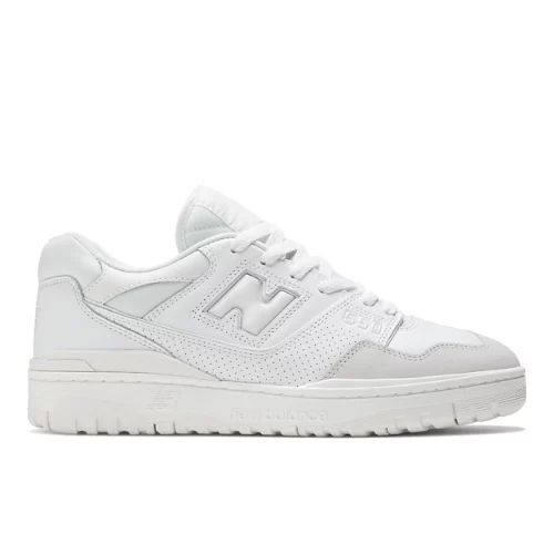 Men's 550 in White/blanc/Grey/Gris Leather, size 10