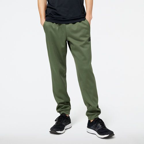 Men's Tenacity Performance Fleece Pant in Green/vert Poly Knit, size 2X-Large