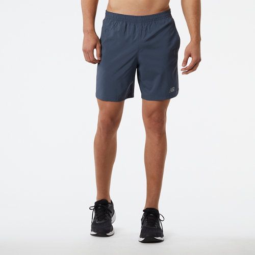 Men's Accelerate 7 Inch Short in Grey/Gris Polywoven, size 2X-Large