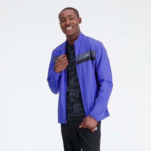 Men's Accelerate Jacket in Blue/Bleu Polywoven, size 2X-Large