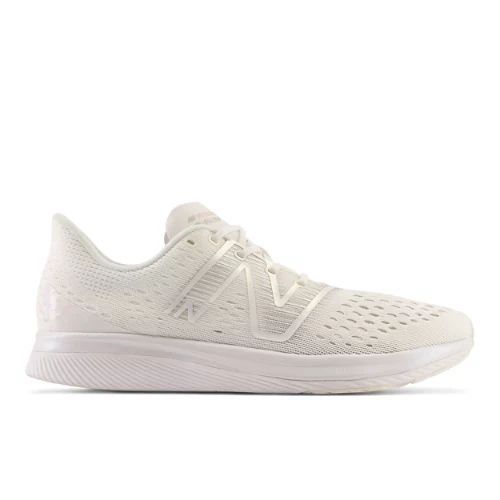 Men's FuelCell Supercomp Pacer in White/blanc/Grey/Gris Synthetic, size 6.5