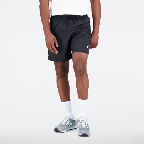 Men's Athletics Remastered Woven Short in Black/Noir Polywoven, size 2X-Large