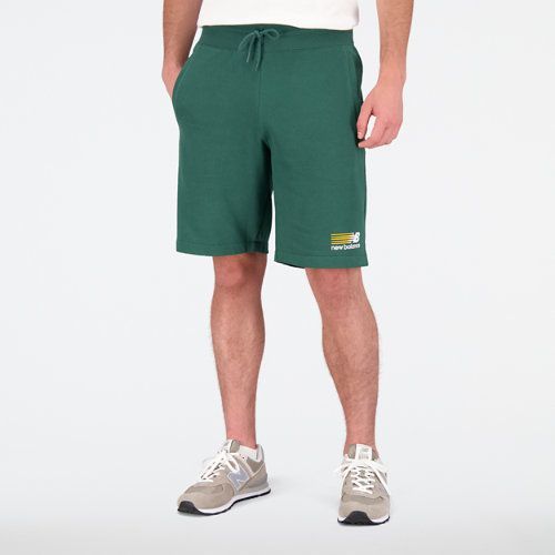 Men's Sport Core French Terry Short in Green/vert Cotton, size 2X-Large