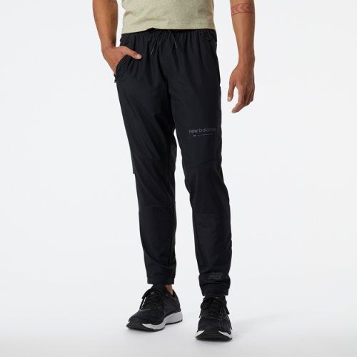 Men's R.W.Tech Lightweight Woven Pant in Black/Noir Polywoven, size 2X-Large