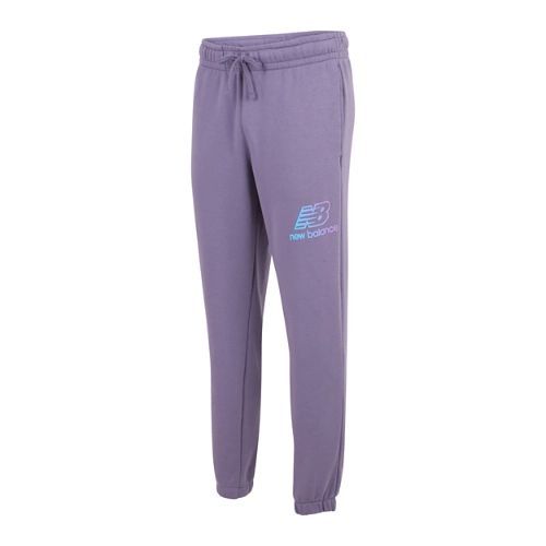 Men's NB Essentials Puff Print Sweatpant in Purple/Violet Fleece, size 2X-Large