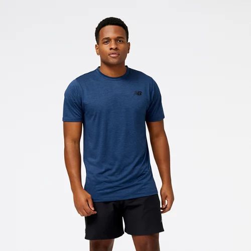 Men's Tenacity T-Shirt in Blue/Bleu Poly Knit, size Small