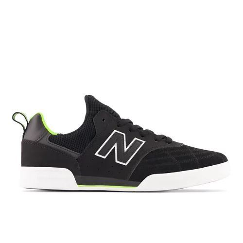 Men's NB Numeric 288 Sport in Black/Noir/White/blanc Suede/Mesh, size 6.5