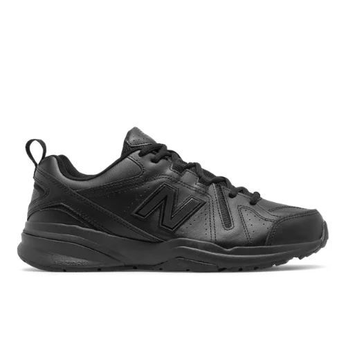Men's MX608V5 Slip Resistant in Black/Noir Leather, size 6
