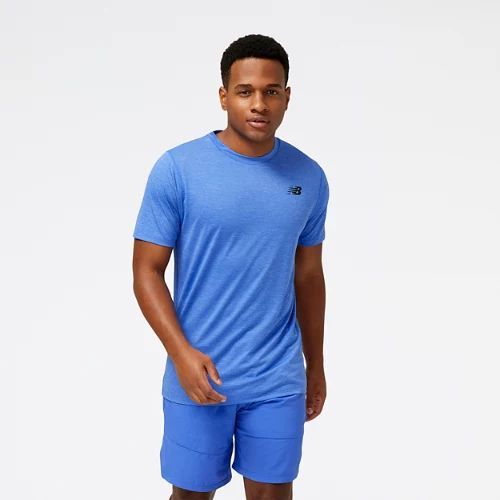 Men's Tenacity T-Shirt in Blue/Bleu Poly Knit, size X-Small