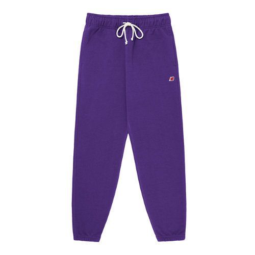 Men's MADE in USA Core Sweatpant in Purple/Violet Cotton Fleece, size Large
