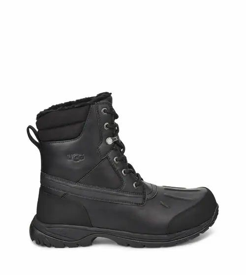 Men's Felton Waterproof Boot in Black, Size 8, Leather