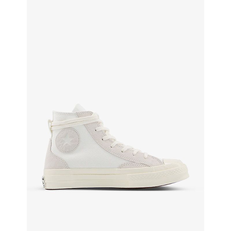 All Star Hi 70 high-top canvas and suede trainers