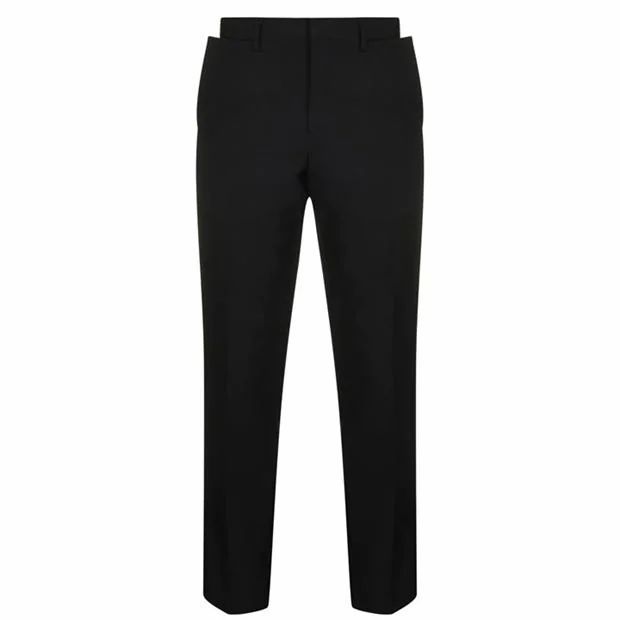 English Fit Pocket Detail Wool Trousers