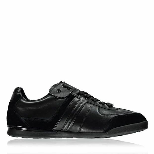Aki Leather Panelled Trainers