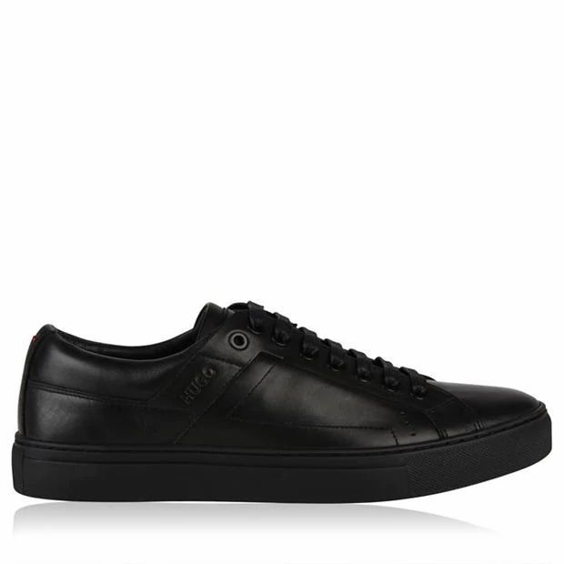 Leather Logo Trainers