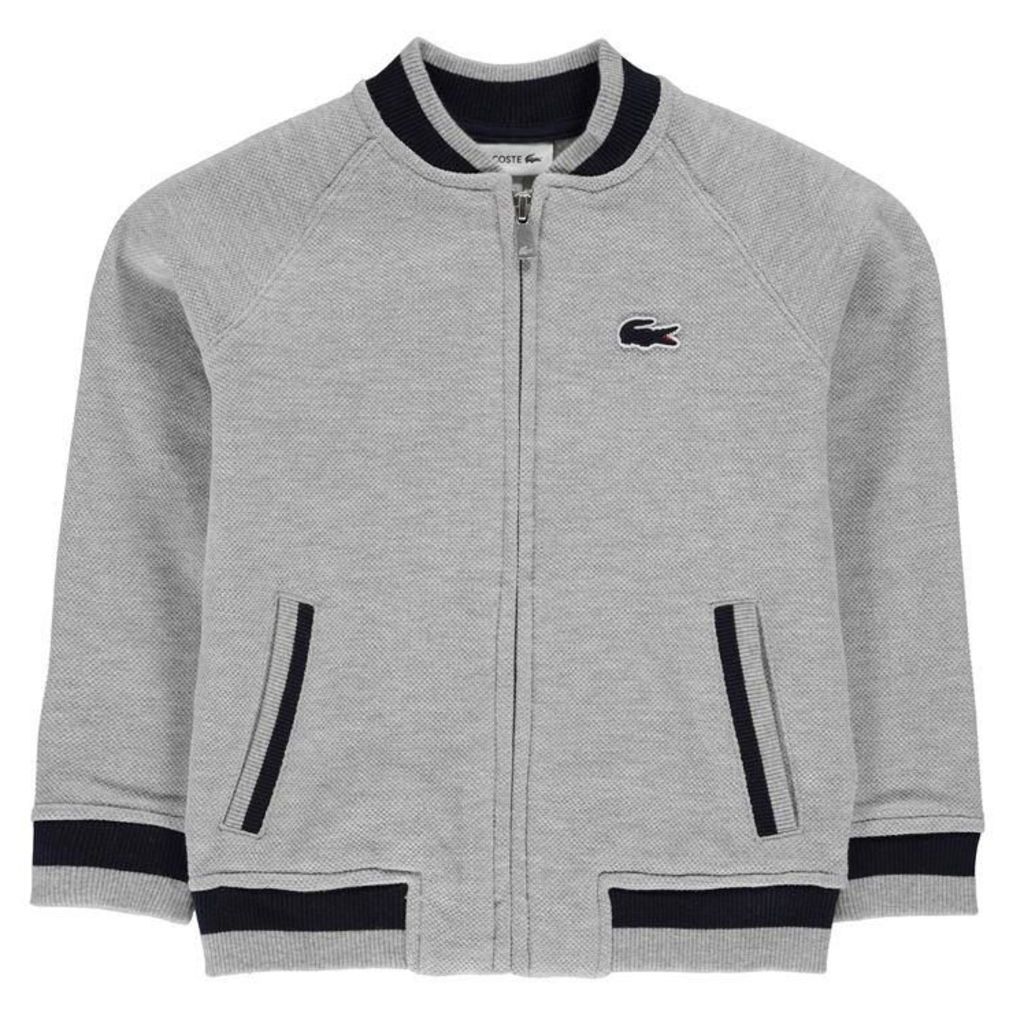 Lacoste Lacoste Zip Up Bomber Sweater