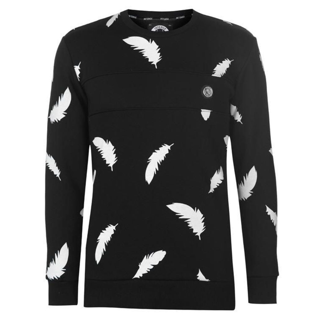 Intense Feather Crew Sweatshirt