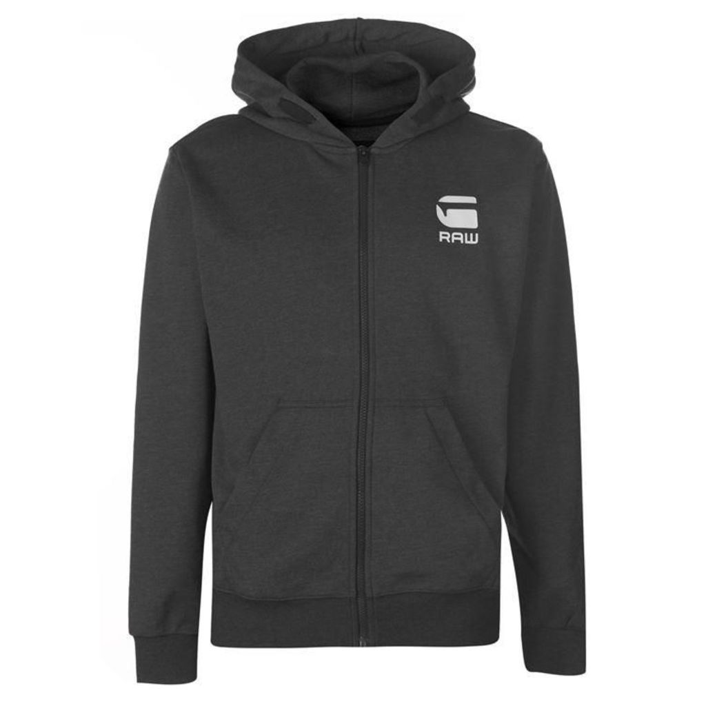 G Star Hooded Zip Sweater