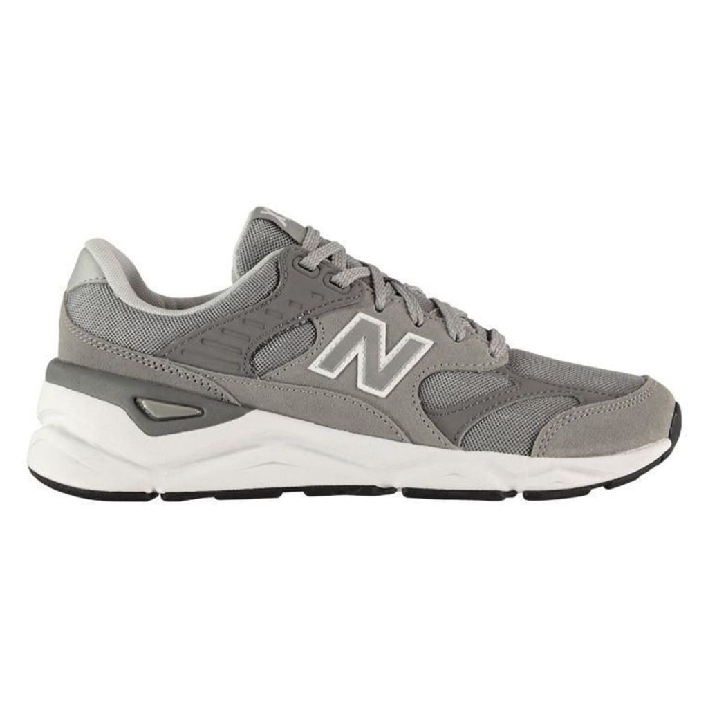 New Balance X 90 Leather and Mesh Trainers