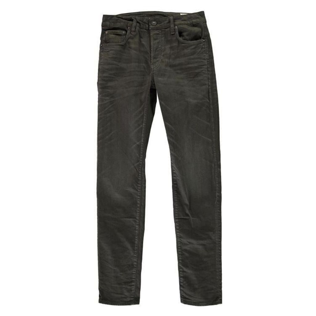 3301 Low Tapered Jeans - asfalt