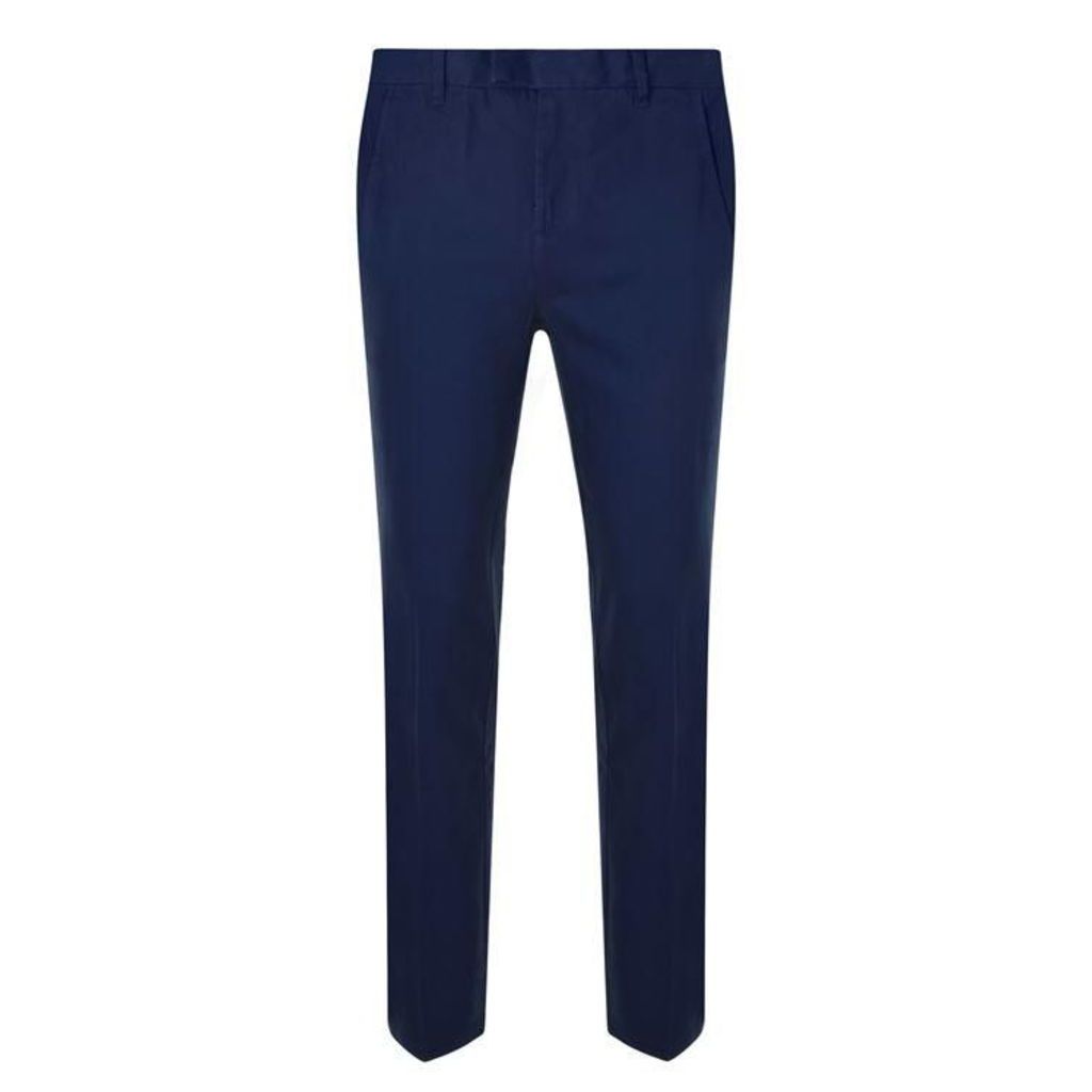 Fit Casual Trousers - Rich Blue