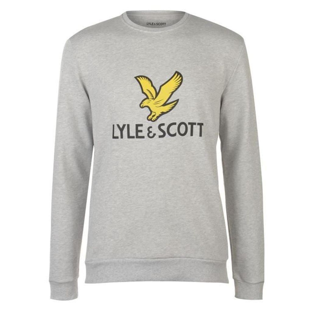 Lyle and Scott Lyle Large Logo Sweater Mens
