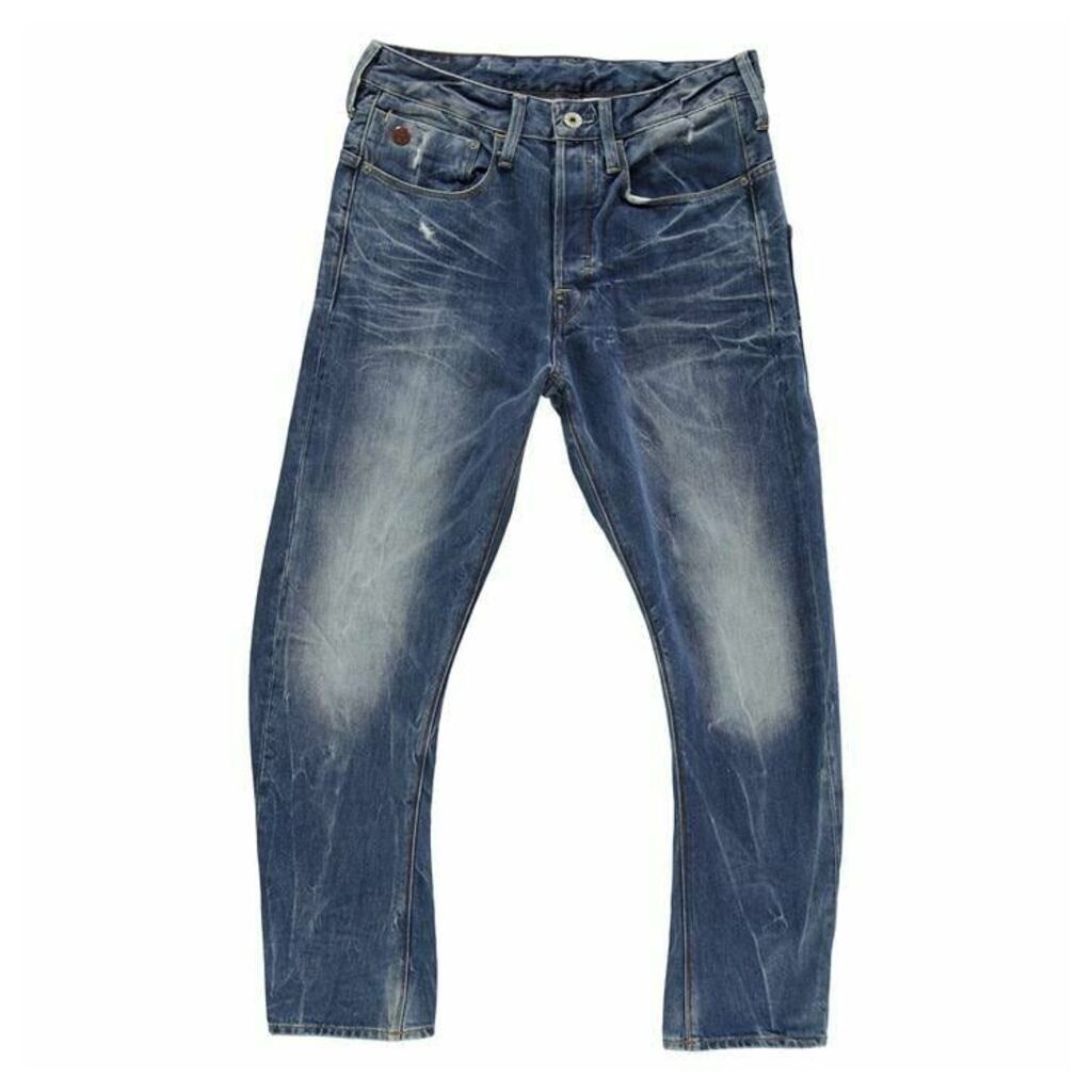 Type C 3D Loose Tapered Jeans - lt aged