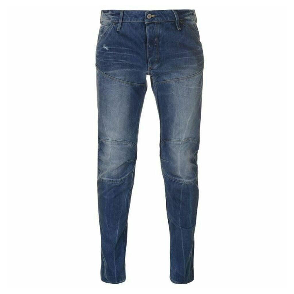 G Star 5620 3D Low Tapered Jeans - lt aged
