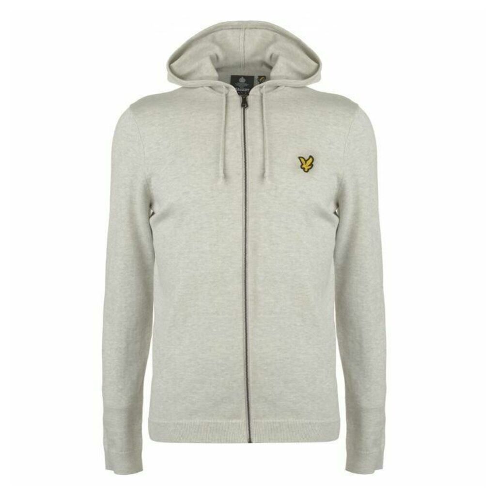 Lyle and Scott Lyle Knitted Hoodie Mens