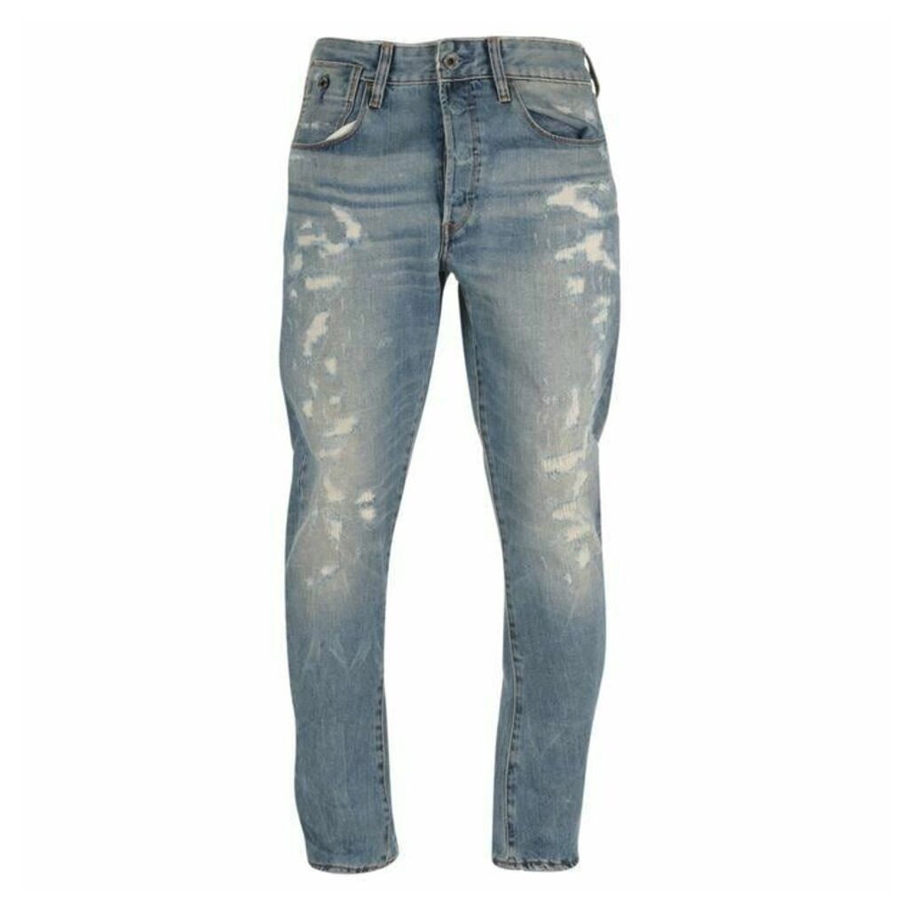 G Star Type C 3D Tapered Jeans - dk aged rstrd 2