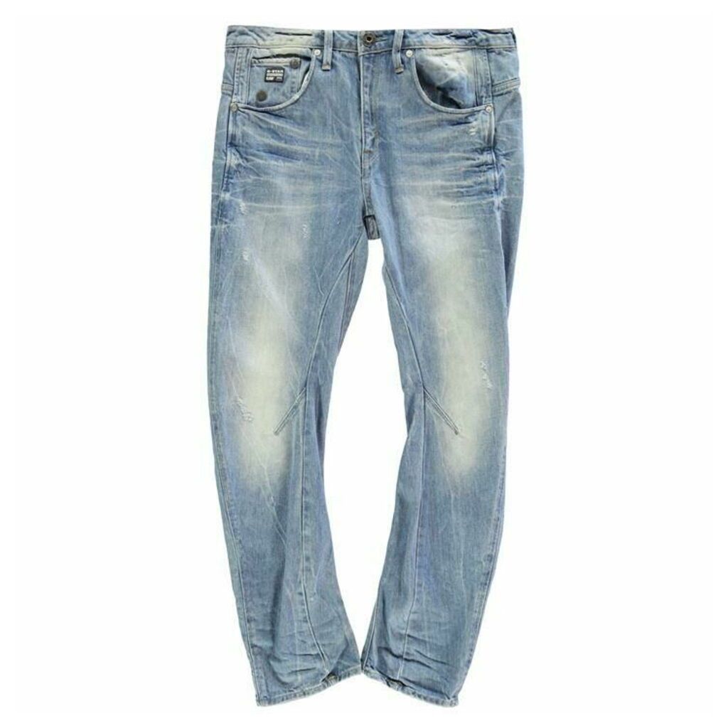 Type C 3D Tapered Jeans - lt aged
