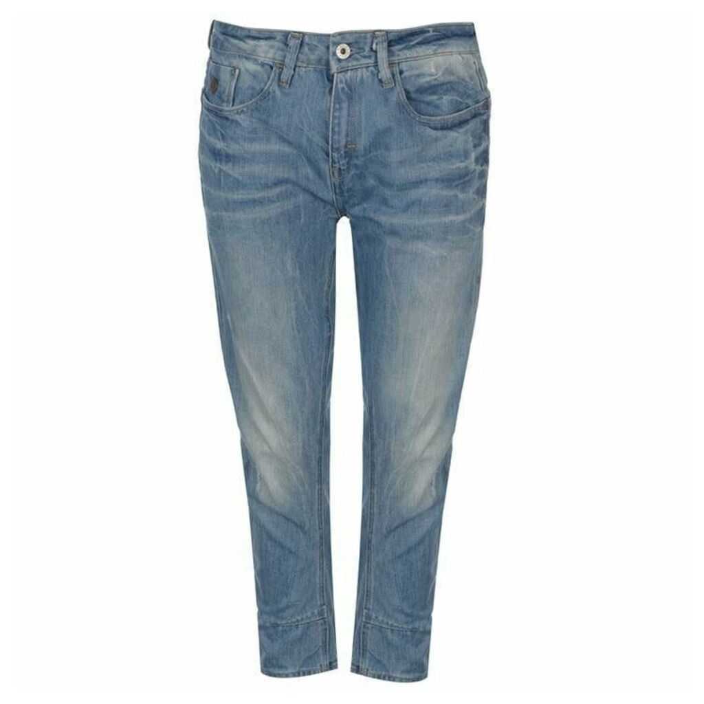 60682 Tapered Jeans - lt aged