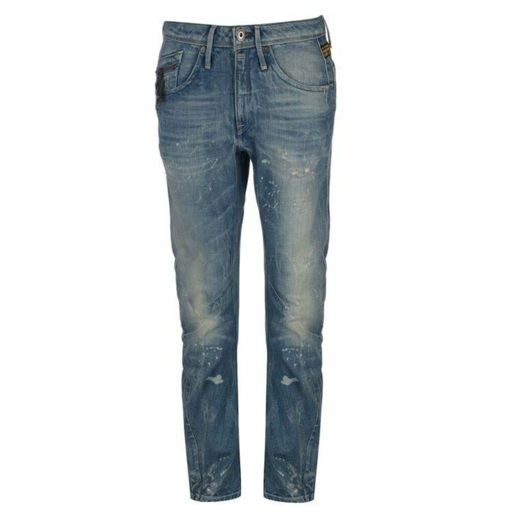G Star Ocean Vintage Loose Tapered Skinny Jeans Mens - lt marble dstry