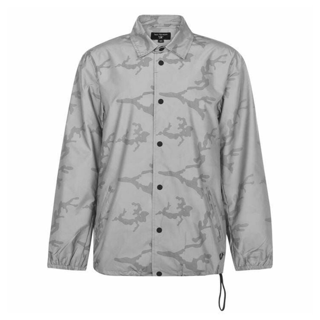 Camo Reflective Jacket - Silver 1406