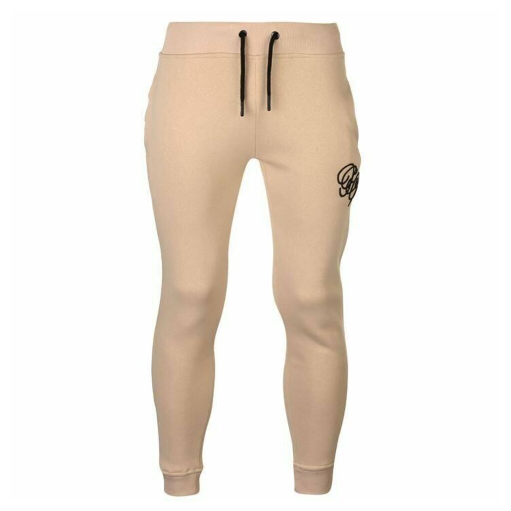 Fabric Embroidered Jogging Pants