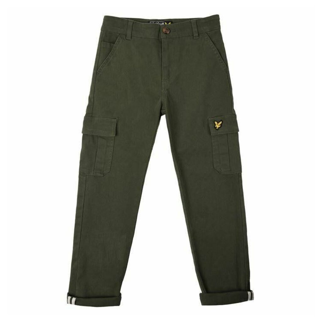 Lyle and Scott Cargo Trousers - Woodland Green