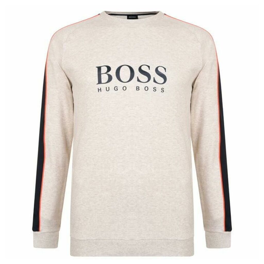 Boss Bodywear Panelled Logo Sweatshirt