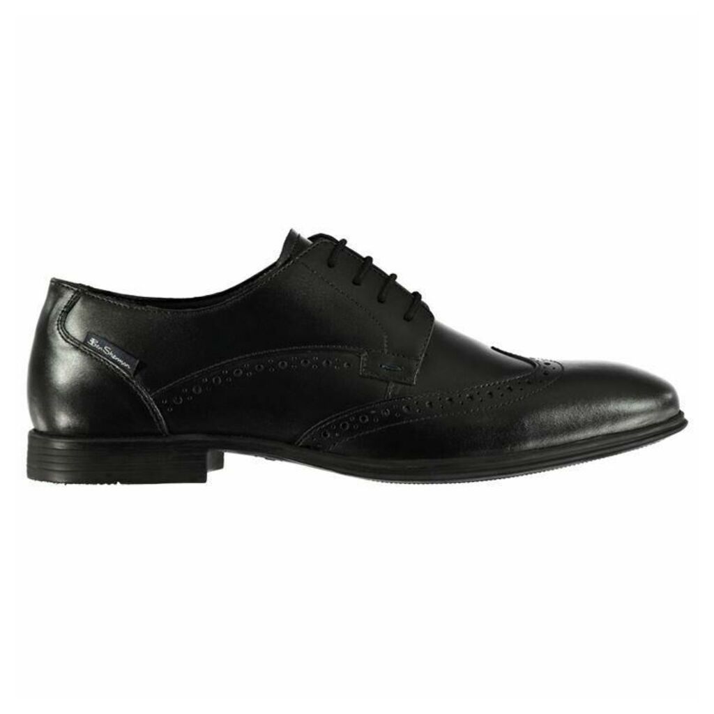 Ben Sherman Leadenhal Shoes - Black Lthr