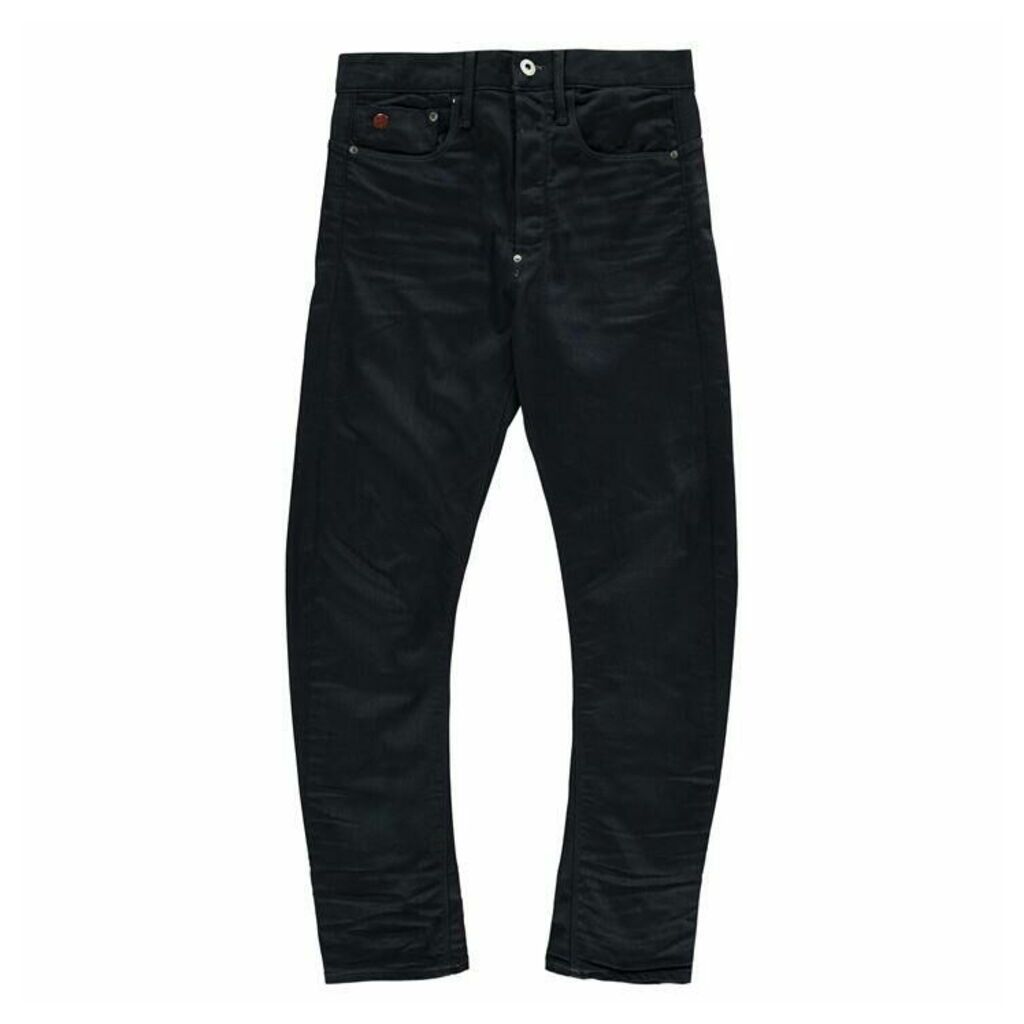 Type C 3D Loose Tapered Jeans - 3D aged