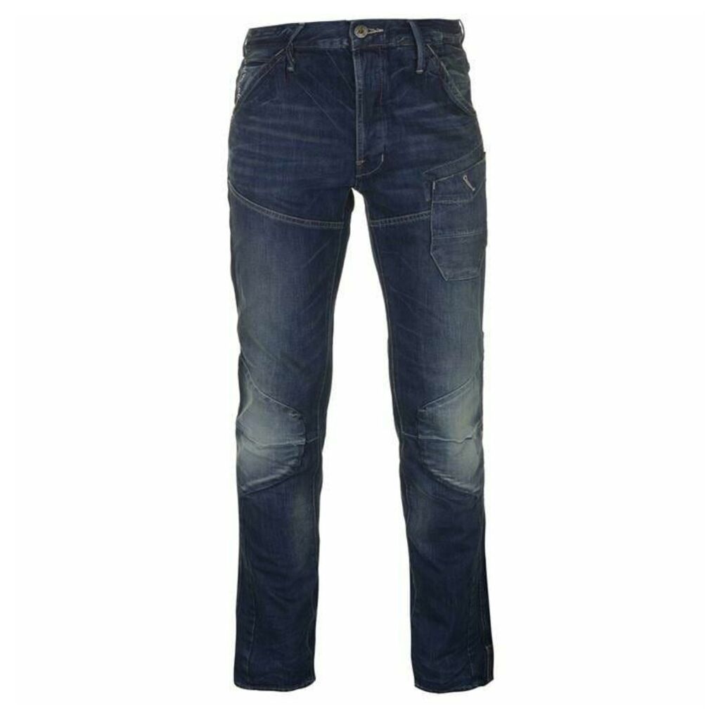 G Star Raw Skiff 3D Tapered Jeans - medium aged
