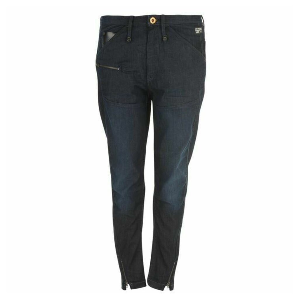Belmount Loose Tapered Jeans - dk aged